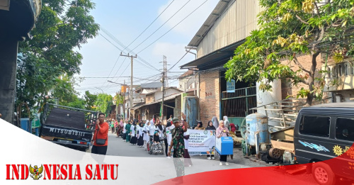 Pastikan Kelancaran Pawai Milad Muhammadiyah Ke 112, Ini Yang Dilakukan Babinsa dan Bhabinkamtibmas